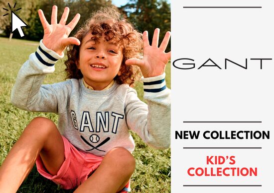  GANT KID'S CLOTHING COLLECTION - 9,75€ / PIECE 